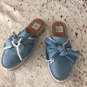 Denim Slip On Shoes